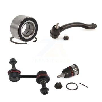 Front Right Wheel Bearing Lower Ball Joint Outer Tie Rod Link Kit For 2004-2006 Acura TL K7T-103048