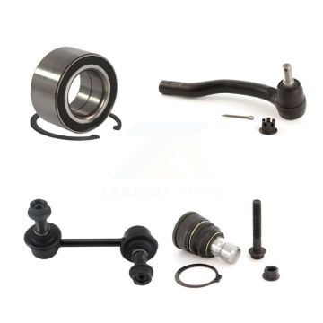 Front Right Bearing Lower Ball Joint Outer Tie Rod End Link Kit For 2007-2015 Mazda CX-9 K7T-103051