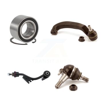 Front Right Bearing Lower Ball Joint Outer Tie Rod & Link Kit For Mercedes-Benz E350 E320 K7T-103052
