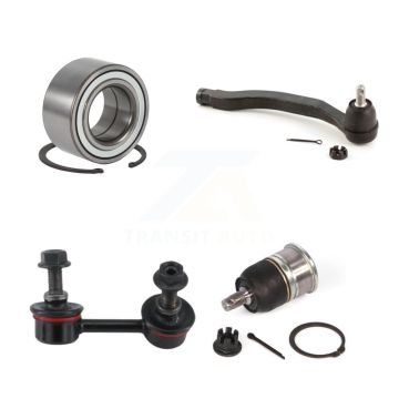 Front Right Bearing Lower Ball Joint Outer Tie Rod Link Kit For Honda Accord Acura TL CL K7T-103059