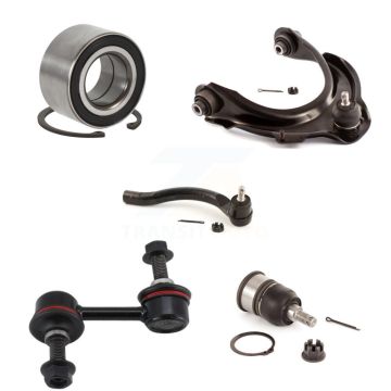 Front Left Bearing Upper Control Arm Lower Ball Joint Outer Tie Rod & Link Kit (5Pc) For K7T-103066