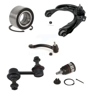 Front Left Bearing Upper Control Arm Lower Ball Joint Outer Tie Rod & Link Kit (5Pc) For K7T-103067
