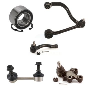 Front Left Bearing Upper Control Arm Lower Ball Joint Outer Tie Rod & Link Kit (5Pc) For K7T-103069