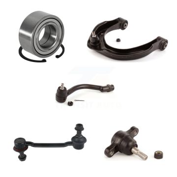 Front Left Bearing Upper Control Arm Lower Ball Joint Outer Tie Rod & Link Kit (5Pc) For K7T-103074