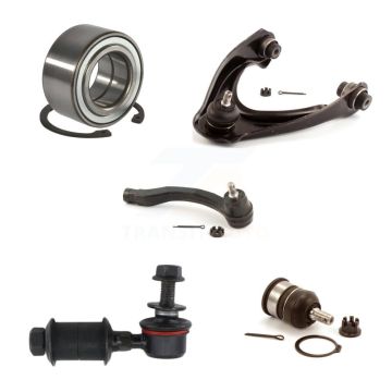 Front Left Bearing Upper Control Arm Lower Ball Joint Outer Tie Rod & Link Kit (5Pc) For K7T-103075