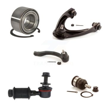 Front Left Bearing Upper Control Arm Lower Ball Joint Outer Tie Rod & Link Kit (5Pc) For K7T-103076