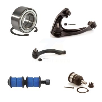 Front Right Bearing Upper Control Arm Lower Ball Joint Outer Tie Rod & Link Kit (5Pc) For K7T-103084