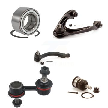 Front Right Upper Arm Lower Ball Joint Outer Tie Rod Link Kit (5Pc) For 97-01 Honda CR-V K7T-103086