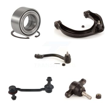 Front Right Upper Arm Lower Ball Joint Outer Tie Rod & Link Kit (5Pc) For Hyundai Sonata K7T-103087