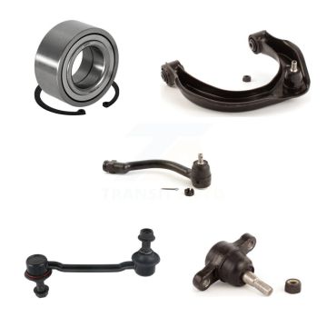 Front Right Upper Arm Lower Ball Joint Outer Tie Rod End Link Kit (5Pc) For Hyundai Azera K7T-103088