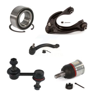 Front Right Upper Arm Lower Ball Joint Outer Tie Rod & Link Kit (5Pc) For 09-14 Acura TL K7T-103091