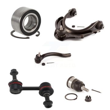 Front Right Upper Arm Lower Ball Joint Outer Tie Rod End Link Kit (5Pc) For Honda Accord K7T-103094