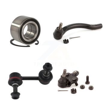 Front Left Bearing Lower Ball Joint Outer Tie Rod End Link Kit For Honda Civic 1.3L 1.8L K7T-103107