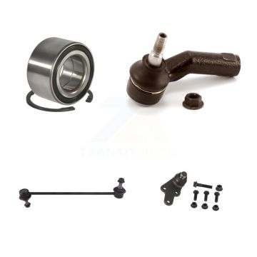 Front Left Bearing Lower Ball Joint Outer Tie Rod End Link Kit For 2013-2019 Ford Escape K7T-103115