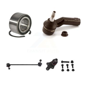 Front Left Bearing Lower Ball Joint Outer Tie Rod Link Kit For Ford Focus Transit Connect K7T-103116