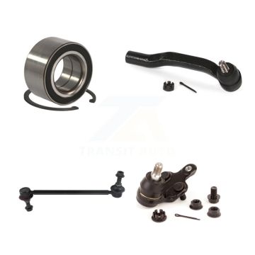 Front Left Bearing Lower Ball Joint Outer Tie Rod & Link Kit For 2004-2010 Toyota Sienna K7T-103118