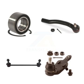 Front Left Wheel Bearing Lower Ball Joint Outer Tie Rod Link Kit For Toyota Camry Avalon K7T-103119