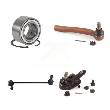 Front Left Bearing Lower Ball Joint Outer Tie Rod & Link Kit For Toyota Highlander Lexus K7T-103122