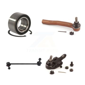 Front Left Bearing Lower Ball Joint Outer Tie Rod End Link Kit For 2009-2016 Toyota Venza K7T-103124