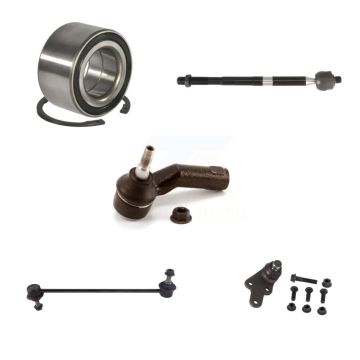 Front Left Bearing Lower Ball Joint Tie Rod End Link Kit (5Pc) For 2013-2019 Ford Escape K7T-103129