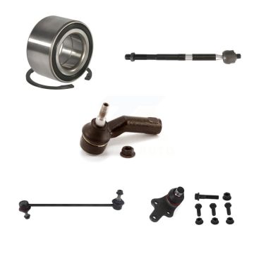 Front Left Bearing Lower Ball Joint Tie Rod Link Kit (5Pc) For Ford Focus Transit Connect K7T-103130