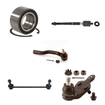 Front Left Bearing Lower Ball Joint Tie Rod End Link Kit (5Pc) For 2007-2009 Lexus ES350 K7T-103138