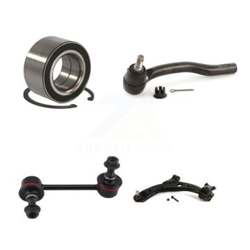 Front Left Bearing Lower Control Arm Outer Tie Rod End Link Kit For 2007-2012 Mazda CX-7 K7T-103150