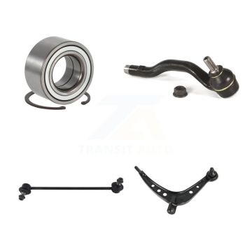 Front Left Bearing Lower Control Arm Outer Tie Rod Link Kit For 2001-2005 BMW 325xi 330xi K7T-103153