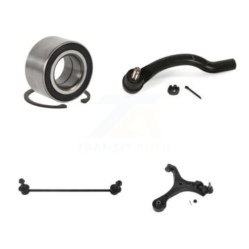 Front Left Bearing Lower Control Arm with Ball Joint Outer Tie Rod Link Kit For Acura ILX K7T-103156