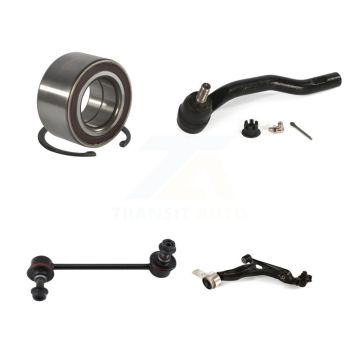 Front Left Bearing Lower Control Arm Outer Tie Rod & Link Kit For 2009-2013 Mazda 6 2.5L K7T-103158