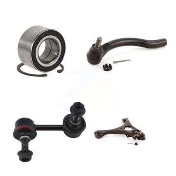 Front Left Wheel Bearing Lower Control Arm Outer Tie Rod Link Kit For 2006-2011 Acura CSX K7T-103159
