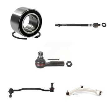 Front Left Bearing Lower Control Arm Tie Rod End Link Kit (5Pc) For Nissan Altima Maxima K7T-103162