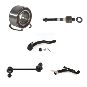 Front Left Bearing Lower Control Arm Tie Rod & Link Kit (5Pc) For 2009-2013 Mazda 6 2.5L K7T-103180