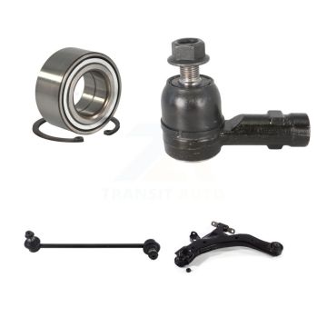 Front Left Bearing Lower Control Arm Outer Tie Rod End Link Kit For Hyundai Tiburon 2.0L K7T-103187