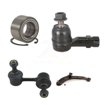 Front Left Bearing Lower Control Arm Outer Tie Rod Link Kit For 2000-2005 Hyundai Accent K7T-103193