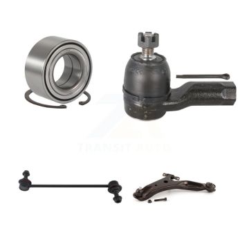 Front Left Wheel Bearing Lower Arm Outer Tie Rod Link Kit For 2001-2006 Hyundai Santa Fe K7T-103197