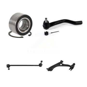 Front Left Bearing Lower Control Arm w/ Ball Joint Outer Tie Rod Link Kit For Honda Civic K7T-103199