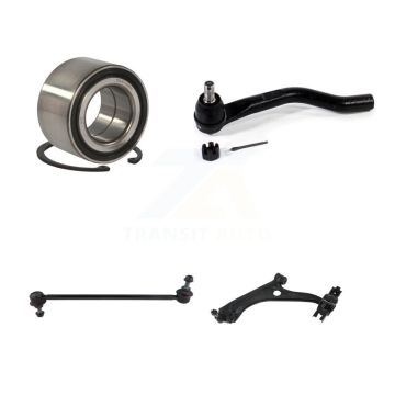 Front Left Bearing Lower Control Arm w/ Ball Joint Outer Tie Rod Link Kit For Honda Civic K7T-103200