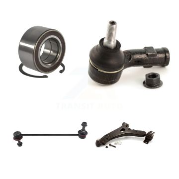 Front Left Bearing Lower Control Arm w/ Ball Joint Outer Tie Rod Link Kit For Ford Focus K7T-103206