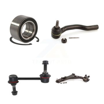 Front Left Bearing Lower Control Arm Outer Tie Rod End Link Kit For Ford Edge Lincoln MKX K7T-103219