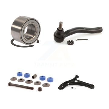 Front Left Bearing Lower Control Arm Outer Tie Rod End Link Kit For 2000-2002 Toyota Echo K7T-103234