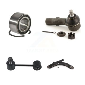 Front Left Bearing Lower Control Arm Outer Tie Rod End Link Kit For Volkswagen Jetta Golf K7T-103235