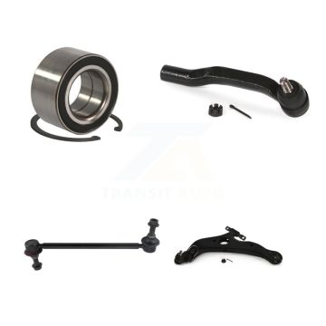 Front Left Bearing Lower Control Arm Outer Tie Rod & Link Kit For 2004-2010 Toyota Sienna K7T-103237