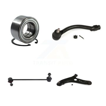 Front Left Bearing Lower Control Arm Outer Tie Rod Link Kit For Hyundai Elantra GT Coupe K7T-103243