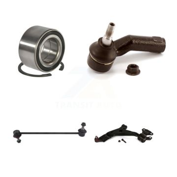 Front Left Bearing Lower Control Arm Outer Tie Rod End Link Kit For 2013-2019 Ford Escape K7T-103245
