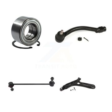 Front Left Bearing Lower Control Arm w/ Ball Joint Outer Tie Rod Link Kit For Kia Soul EV K7T-103247