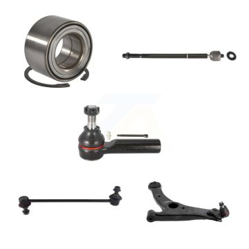 Front Left Bearing Lower Control Arm Ball Joint Tie Rod Link Kit (5Pc) For Toyota Corolla K7T-103256