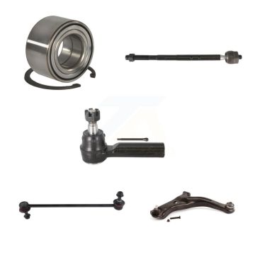 Front Left Bearing Lower Arm Tie Rod Link Kit (5Pc) For Ford Escape Mazda Tribute Mercury K7T-103259