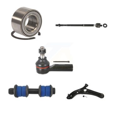 Front Left Bearing Lower Control Arm w/ Ball Joint Tie Rod Link Kit (5Pc) For Toyota Echo K7T-103260