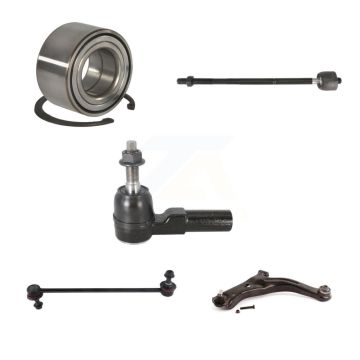 Front Left Bearing Lower Control Arm Tie Rod Link Kit (5Pc) For Ford Escape Mazda Tribute K7T-103261